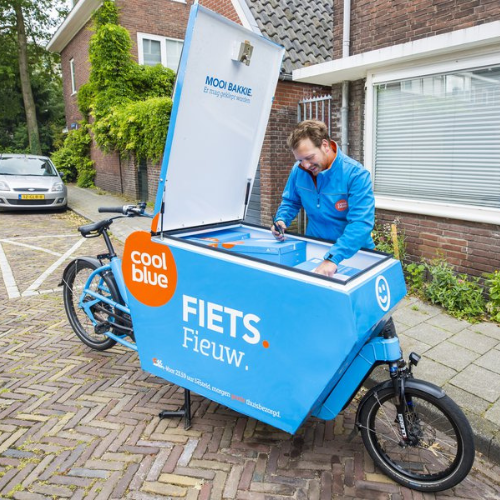 fietskoerier Utrecht Coolblue