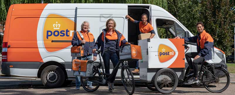 Werken bij PostNL via fietsbezorger.com